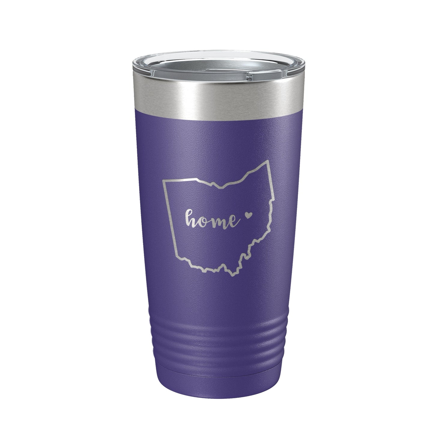 Ohio Tumbler Home State Travel Mug Insulated Laser Engraved Map Coffee Cup 20 oz