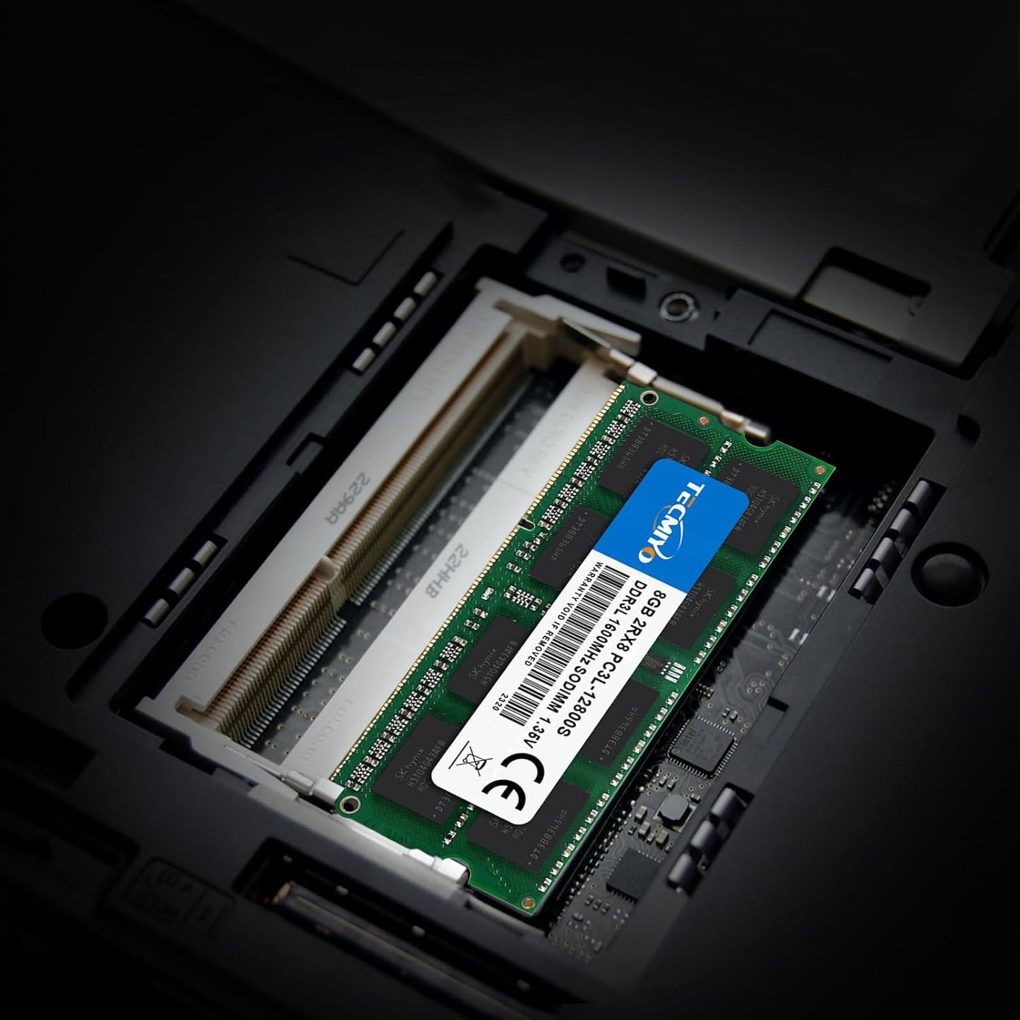 DDR3L 1600 Sodimm 16GB Kit (2X8Gb) PC3L 12800S, DDR3 RAM 16GB PC3 12800 2Rx8 1.35V/1.5V CL11 Non-Ecc 204-Pin Notebook Laptop RAM Memory Upgrade Kit