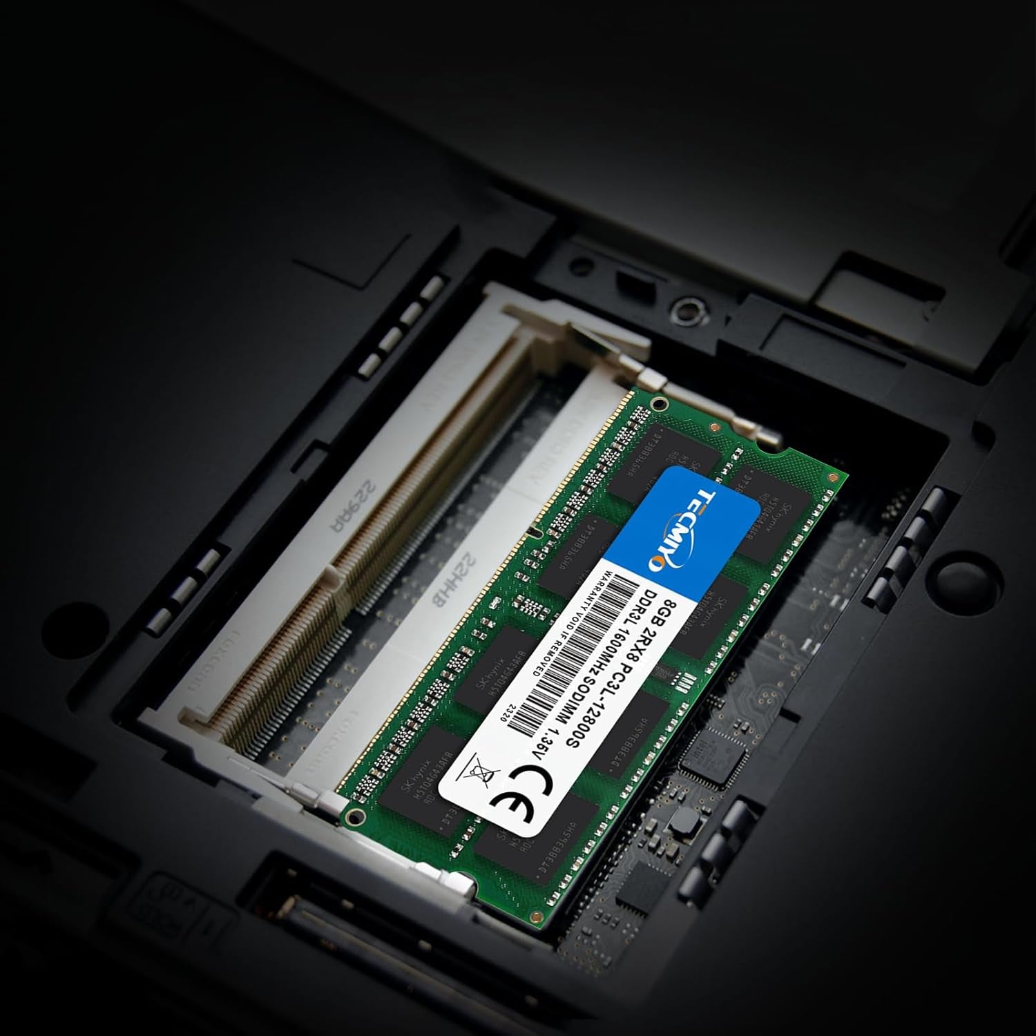 DDR3L 1600 Sodimm 16GB Kit (2X8Gb) PC3L 12800S, DDR3 RAM 16GB PC3 12800 2Rx8 1.35V/1.5V CL11 Non-Ecc 204-Pin Notebook Laptop RAM Memory Upgrade Kit