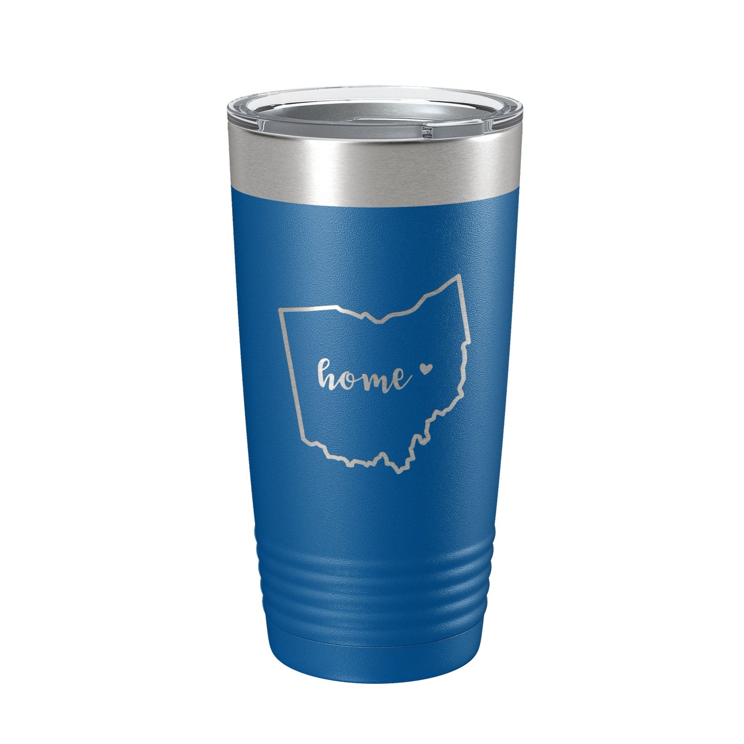 Ohio Tumbler Home State Travel Mug Insulated Laser Engraved Map Coffee Cup 20 oz