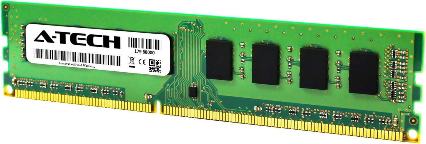 RAM 8GB Kit (2X4Gb) DDR3 1333 Mhz PC3-10600 DIMM - Desktop Computer Memory - CL9 240-Pin UDIMM Non-Ecc Unbuffered Upgrade Modules